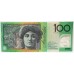 AUSTRALIA 1998 . ONE HUNDRED 100 DOLLAR BANKNOTE . EVANS/MacFARLANE . LAST PREFIX CF98